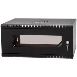 Stalflex RC19-4U-450GB 19" 4U Wandmontage Schwarzes Glas Tür Rack - Rack Schrank Stalflex RC19-4U-450GB 19" 4U Wandmontage Schwarzes Glas Tür Rack - Rack Schrank