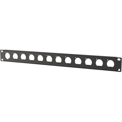 Lanview 1U rack panel with 12 holes, Serverschrank Zubehör, Schwarz Lanview 1U rack panel with 12 holes, Serverschrank Zubehör, Schwarz