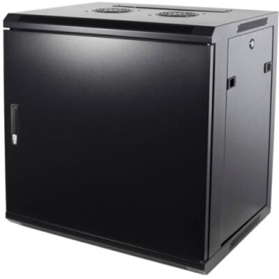 Dsit 9 HE Serverschrank, Wandgehäuse, mit Metalltür (BxTxH) 600 x 600 x 500mm (DS6609M) (9 HE, 19 Zoll Rack), Serverschrank, Schwarz Dsit 9 HE Serverschrank, Wandgehäuse, mit Metalltür (BxTxH) 600 x 600 x 500mm (DS6609M) (9 HE, 19 Zoll Rack), Serverschrank, Schwarz
