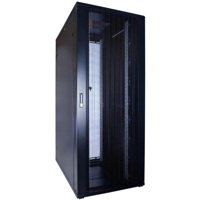 DS 42 HE 19” Serverschrank, mit perforierter Fronttür (BxTxH) 800 x 1200 x 2000mmFronttür und Rücktür a (42 HE, 19 Zoll Rack), Serverschrank, Schwarz DS 42 HE 19” Serverschrank, mit perforierter Fronttür (BxTxH) 800 x 1200 x 2000mmFronttür und Rücktür a (42 HE, 19 Zoll Rack), Serverschrank, Schwarz