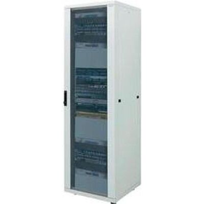 LogiLink Netzwerk Standschrank, 42HE (42 HE, 19 Zoll Rack), Serverschrank, Grau LogiLink Netzwerk Standschrank, 42HE (42 HE, 19 Zoll Rack), Serverschrank, Grau