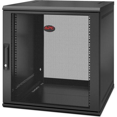 APC Wandschrank AR112SH6 19 / 12HE / Schwarz (12 HE, 19 Zoll Rack), Serverschrank, Schwarz APC Wandschrank AR112SH6 19 / 12HE / Schwarz (12 HE, 19 Zoll Rack), Serverschrank, Schwarz