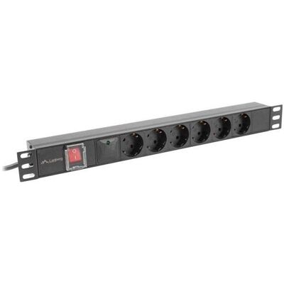 Lanberg PDU-06F-0200-BK, USV Zubehör Lanberg PDU-06F-0200-BK, USV Zubehör