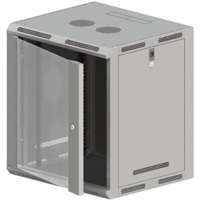 Q-Lantec Alantec Hängeschrank 19 "15U 600x500 FLAT PACK (15 HE, 19 Zoll Rack), Serverschrank, Grau Q-Lantec Alantec Hängeschrank 19 "15U 600x500 FLAT PACK (15 HE, 19 Zoll Rack), Serverschrank, Grau