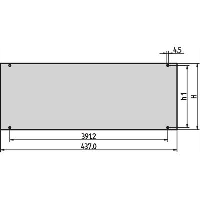 Schroff Gesamtfrontplatte - FRONTPLATTE 4HE, Serverschrank Zubehör, Silber Schroff Gesamtfrontplatte - FRONTPLATTE 4HE, Serverschrank Zubehör, Silber