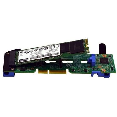 Lenovo M.2 NVMe 2-Bay RAID Kit, Server Zubehör Lenovo M.2 NVMe 2-Bay RAID Kit, Server Zubehör