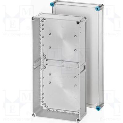 Hensel Gehäuse ohne Rippen 300x600x170mm, transparente Abdeckung - K0300, Serverschrank, Grau, Transparent Hensel Gehäuse ohne Rippen 300x600x170mm, transparente Abdeckung - K0300, Serverschrank, Grau, Transparent