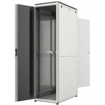 Logon RDL42U61WH Vrijstaande rek 42U 600kg Wit rack (42 HE, 19 Zoll Rack), Serverschrank, Weiss Logon RDL42U61WH Vrijstaande rek 42U 600kg Wit rack (42 HE, 19 Zoll Rack), Serverschrank, Weiss