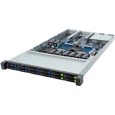 Gigabyte R163-SG2-AAC1-1.X Rack Server 1U Single Sockel 4677, Server Barebone Gigabyte R163-SG2-AAC1-1.X Rack Server 1U Single Sockel 4677, Server Barebone