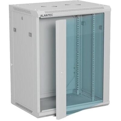 Alantec Wandschrank 19“ 15U 600x450 grau (15 HE, 19 Zoll Rack), Serverschrank, Grau Alantec Wandschrank 19“ 15U 600x450 grau (15 HE, 19 Zoll Rack), Serverschrank, Grau