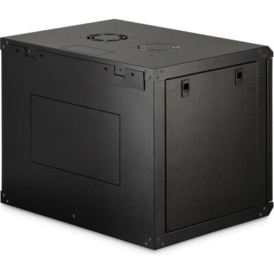 Digitus 9HE Wandgehäuse, Dynamic-N 600 x 450 mm, unmontiert, schwarz (9 HE, 19 Zoll Rack), Serverschrank, Schwarz Digitus 9HE Wandgehäuse, Dynamic-N 600 x 450 mm, unmontiert, schwarz (9 HE, 19 Zoll Rack), Serverschrank, Schwarz