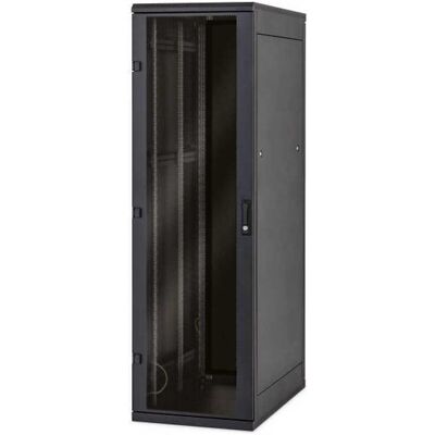 Tritón Triton RMA-42-A61-BAX-N1 19" Standschrank 42HE/600x1000, Glastür, schwarz (19 Zoll Rack), Serverschrank, Schwarz Tritón Triton RMA-42-A61-BAX-N1 19" Standschrank 42HE/600x1000, Glastür, schwarz (19 Zoll Rack), Serverschrank, Schwarz