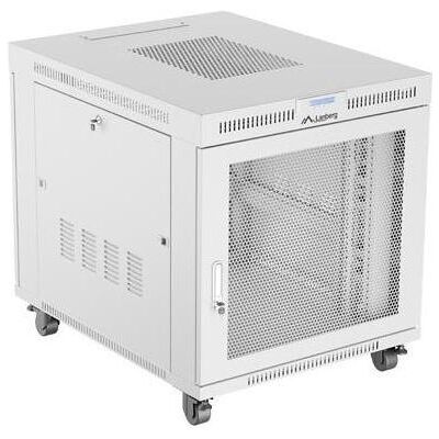 Lanberg 19-Zoll Rackschrank - Perforierte graue Tür - Flach verpackt Lanberg 19-Zoll Rackschrank - Perforierte graue Tür - Flach verpackt