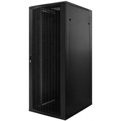 Dsit 42 HE 19” Serverschrank, mit perforierten Doppelflügeltüren vorne und hinten (BxTxH) 800 x 1200 x 2 (42 HE, 19 Zoll Rack), Serverschrank, Schwarz Dsit 42 HE 19” Serverschrank, mit perforierten Doppelflügeltüren vorne und hinten (BxTxH) 800 x 1200 x 2 (42 HE, 19 Zoll Rack), Serverschrank, Schwarz