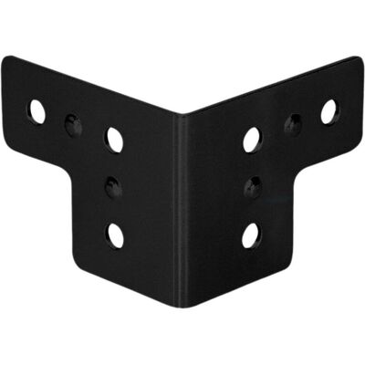 Adam Hall 4044 BLK - L-Ecke, 6-Loch, 40 x 50 mm, schwarz, Serverschrank Zubehör, Schwarz Adam Hall 4044 BLK - L-Ecke, 6-Loch, 40 x 50 mm, schwarz, Serverschrank Zubehör, Schwarz