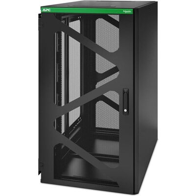 APC NetShelter 24U Wallmount Rack Enclosure Cabinet Side Mount UPS Depth (24 HE, 19 Zoll Rack), Serverschrank, Schwarz APC NetShelter 24U Wallmount Rack Enclosure Cabinet Side Mount UPS Depth (24 HE, 19 Zoll Rack), Serverschrank, Schwarz