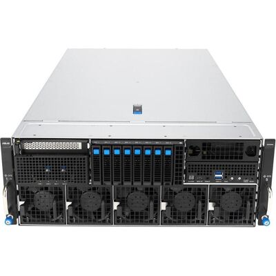 Asus Platforma Rack (4U) ESC8000A-E13P AMD EPYC 9005 (8xNVMe 2xM.2 2x10Gbe IPMI 3200W), Server Barebone Asus Platforma Rack (4U) ESC8000A-E13P AMD EPYC 9005 (8xNVMe 2xM.2 2x10Gbe IPMI 3200W), Server Barebone