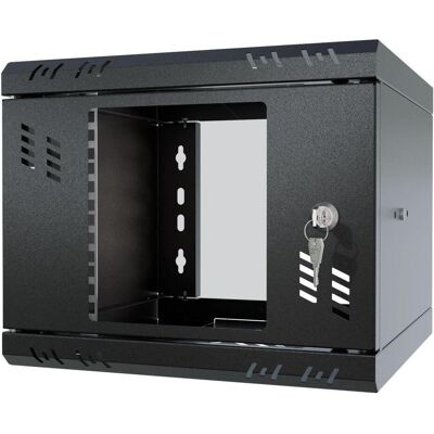 Stalflex SZAFA RACK WISZĄCA R10-4U/300-GB-V2 (4 HE, 10 Zoll Rack), Serverschrank, Schwarz Stalflex SZAFA RACK WISZĄCA R10-4U/300-GB-V2 (4 HE, 10 Zoll Rack), Serverschrank, Schwarz