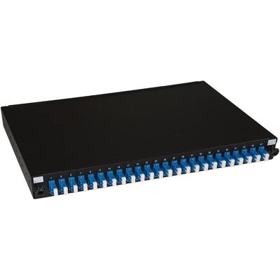 Link 19' Glasfaserpanel mit 24, Server Zubehör, Schwarz Link 19' Glasfaserpanel mit 24, Server Zubehör, Schwarz