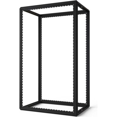 Schroff GESTELL 42HE 2000H 800B 1200T RAL7021 (42 HE, 19 Zoll Rack), Serverschrank, Schwarz, Grau Schroff GESTELL 42HE 2000H 800B 1200T RAL7021 (42 HE, 19 Zoll Rack), Serverschrank, Schwarz, Grau