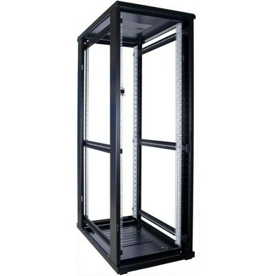 Dsit 37 HE 19” Serverschrank, mit perforierter Fronttür (BxTxH) 600 x 1000 x 1800mm (37 HE, 19 Zoll Rack), Serverschrank, Schwarz Dsit 37 HE 19” Serverschrank, mit perforierter Fronttür (BxTxH) 600 x 1000 x 1800mm (37 HE, 19 Zoll Rack), Serverschrank, Schwarz