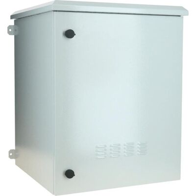 Dsit 15U outdoor patchkast / serverbehuizing voor wandmontage IP55 - 600x600x770mm - 19 inch (15 HE, 19 Zoll Rack), Serverschrank, Weiss Dsit 15U outdoor patchkast / serverbehuizing voor wandmontage IP55 - 600x600x770mm - 19 inch (15 HE, 19 Zoll Rack), Serverschrank, Weiss