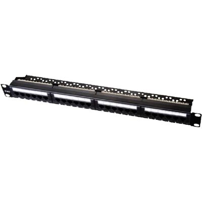 Alantec PK001 24-Port Cat.6 Patchpanel - 1U Rackmontage Alantec PK001 24-Port Cat.6 Patchpanel - 1U Rackmontage