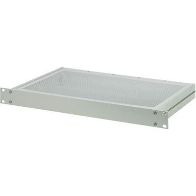 Schroff 19"-Kompletteinschub aus Aluminium, Deck- und Bodenblech perforiert - MU, Serverschrank Zubehör, Silber Schroff 19"-Kompletteinschub aus Aluminium, Deck- und Bodenblech perforiert - MU, Serverschrank Zubehör, Silber