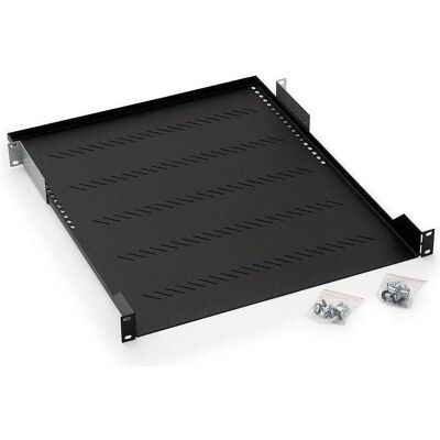 Triton RAB-UP-850-A4 - 19" Fachboden gelocht, für Belastung 80 kg, 1HE850mm, schwarz, Serverschrank Zubehör, Schwarz Triton RAB-UP-850-A4 - 19" Fachboden gelocht, für Belastung 80 kg, 1HE850mm, schwarz, Serverschrank Zubehör, Schwarz