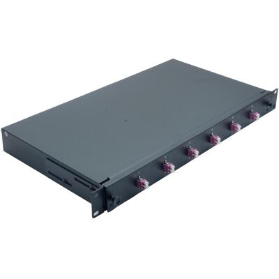 Helos LWL 19" Spleissbox 6 x LC Duplex OM4, spleissfertig, schwarz, Server Zubehör, Schwarz Helos LWL 19" Spleissbox 6 x LC Duplex OM4, spleissfertig, schwarz, Server Zubehör, Schwarz
