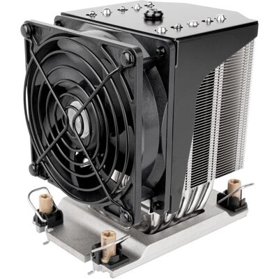 Silverstone Technology XE04-4677, 4-HE-SFF-Server/Workstation-CPU-Kühler für Sockel Intel LGA4677, S (177.80 mm), CPU Kühler, Schwarz Silverstone Technology XE04-4677, 4-HE-SFF-Server/Workstation-CPU-Kühler für Sockel Intel LGA4677, S (177.80 mm), CPU Kühler, Schwarz