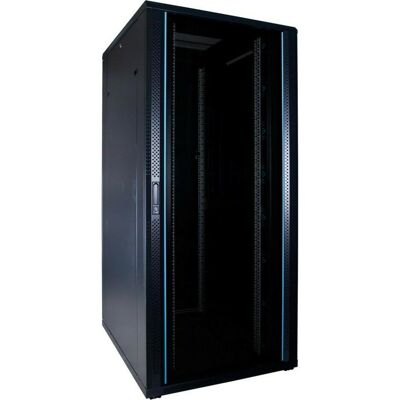 Dsit 37 HE 19” Serverschrank, mit Glastür (BxTxH) 800 x 1000 x 1800mm1 x Fronttür mit 4mm-Sicherheitsglas (37 HE, 19 Zoll Rack), Serverschrank, Schwarz Dsit 37 HE 19” Serverschrank, mit Glastür (BxTxH) 800 x 1000 x 1800mm1 x Fronttür mit 4mm-Sicherheitsglas (37 HE, 19 Zoll Rack), Serverschrank, Schwarz