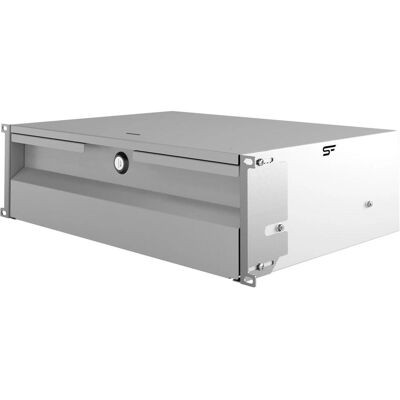 Kab24 Stalflex Rack Drawer 19" 3U, 320mm, Gray RD19-3U-320G (19 Zoll Rack), Serverschrank, Grau Kab24 Stalflex Rack Drawer 19" 3U, 320mm, Gray RD19-3U-320G (19 Zoll Rack), Serverschrank, Grau
