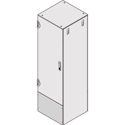 Schroff TUER+MONTAGESATZ 2000H 600B 3 PTS, Serverschrank Zubehör, Grau Schroff TUER+MONTAGESATZ 2000H 600B 3 PTS, Serverschrank Zubehör, Grau