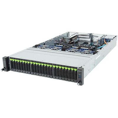Gigabyte Barebone R284-S92-AAJ1 Rack Server 2U Dual Sockel LGA 4710 6NR284S92DR000AAJ1, Server Barebone Gigabyte Barebone R284-S92-AAJ1 Rack Server 2U Dual Sockel LGA 4710 6NR284S92DR000AAJ1, Server Barebone