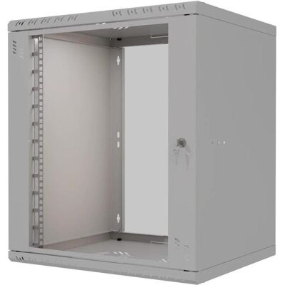 Stalflex Rack Cabinet 19" 12U, 600mm, Glass Door, Grey S-RC19-12U-600GG (12 HE, 19 Zoll Rack), Serverschrank, Grau Stalflex Rack Cabinet 19" 12U, 600mm, Glass Door, Grey S-RC19-12U-600GG (12 HE, 19 Zoll Rack), Serverschrank, Grau
