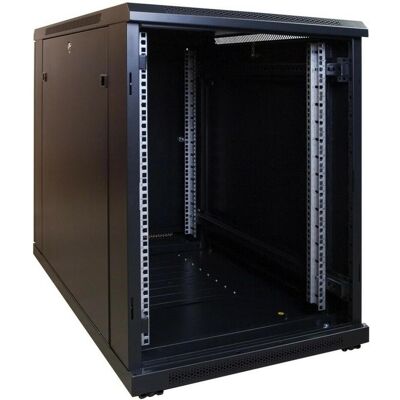 Dsit 15 HE, kleiner Serverschrank, mit Glastür (BxTxH) 600 x 1000 x 860 mm (15 HE, 19 Zoll Rack), Serverschrank, Schwarz Dsit 15 HE, kleiner Serverschrank, mit Glastür (BxTxH) 600 x 1000 x 860 mm (15 HE, 19 Zoll Rack), Serverschrank, Schwarz