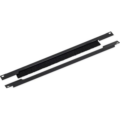 Triton 19"zbh. Kabeldurchführungsplatte mit Bürste 1HE Horizontal geteilt Schwarz, Serverschrank Zubehör, Schwarz Triton 19"zbh. Kabeldurchführungsplatte mit Bürste 1HE Horizontal geteilt Schwarz, Serverschrank Zubehör, Schwarz