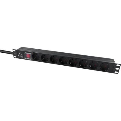 Lanview 19" rack mount power strip, USV Zubehör Lanview 19" rack mount power strip, USV Zubehör