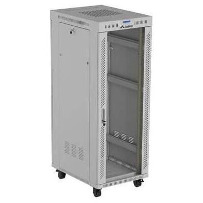 Lanberg 19" 32U 600x800 freist. LCD Glastür V2 (FlatPack) gr (Speditionsversand) (32 HE, 19 Zoll Rack), Serverschrank, Grau Lanberg 19" 32U 600x800 freist. LCD Glastür V2 (FlatPack) gr (Speditionsversand) (32 HE, 19 Zoll Rack), Serverschrank, Grau