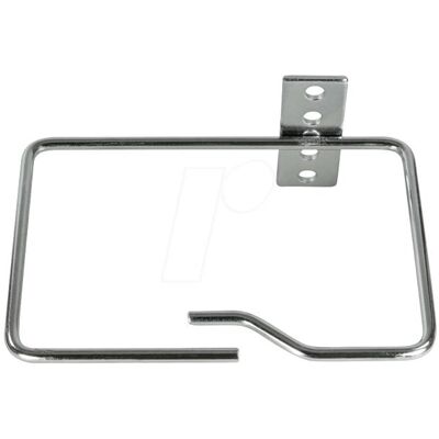 LogiLink Kabelführungsbügel, Stahl, 140 x 100 mm, verzinkt mit seitlich versetzter Montageplatte, 1 HE, Serverschrank Zubehör, Silber LogiLink Kabelführungsbügel, Stahl, 140 x 100 mm, verzinkt mit seitlich versetzter Montageplatte, 1 HE, Serverschrank Zubehör, Silber