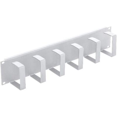 Triton RAC-VP-X22-A1 - 19" Kabelführungsleiste 2 HE, 6x Metallbügel 85x70 mm, Serverschrank Zubehör, Grau Triton RAC-VP-X22-A1 - 19" Kabelführungsleiste 2 HE, 6x Metallbügel 85x70 mm, Serverschrank Zubehör, Grau