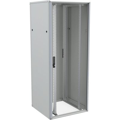 Enoc 19" Standschrank (10.86 HE, 19 Zoll Rack), Serverschrank, Grau Enoc 19" Standschrank (10.86 HE, 19 Zoll Rack), Serverschrank, Grau