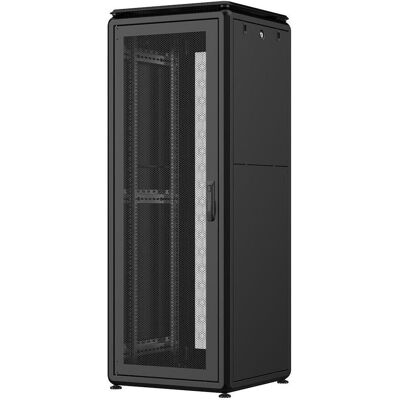 Rockstable 32HE 19 Zoll 600x600x1583mm (BxTxH) Serverschrank Netzwerkschrank perforierte Tür (32 HE, 19 Zoll Rack), Serverschrank, Schwarz Rockstable 32HE 19 Zoll 600x600x1583mm (BxTxH) Serverschrank Netzwerkschrank perforierte Tür (32 HE, 19 Zoll Rack), Serverschrank, Schwarz