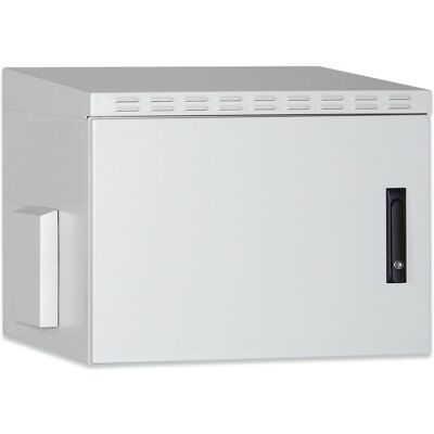 Digitus Wandgehäuse IP55 - zur Anwendung im Aussenbereich - 600x600 mm (BxT) (7 HE, 19 Zoll Rack), Serverschrank, Grau Digitus Wandgehäuse IP55 - zur Anwendung im Aussenbereich - 600x600 mm (BxT) (7 HE, 19 Zoll Rack), Serverschrank, Grau