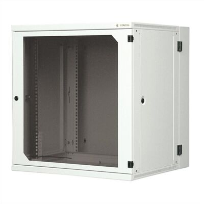 CONTEG RUD Wandgehäuse schwenkbar 6 HE (HxBxT) 358x600x500 mm (6 HE, 19 Zoll Rack), Serverschrank, Grau CONTEG RUD Wandgehäuse schwenkbar 6 HE (HxBxT) 358x600x500 mm (6 HE, 19 Zoll Rack), Serverschrank, Grau