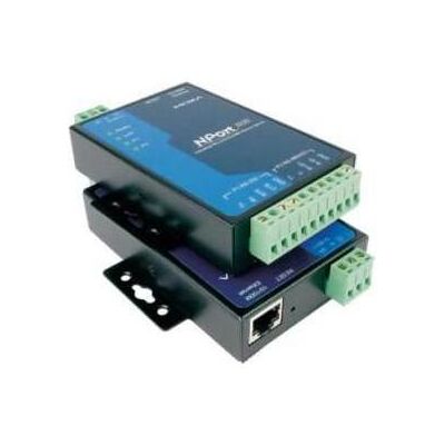 Moxa NPORT DEVICE SERVER 12-30VDC, Netzwerk Adapter, Schwarz Moxa NPORT DEVICE SERVER 12-30VDC, Netzwerk Adapter, Schwarz