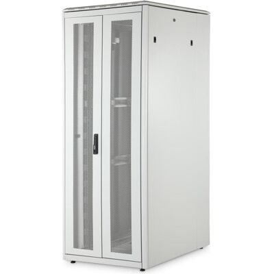 Digitus 42HE Serverschrank, Unique Server-N, 800 x 1000 mm geteilte perforierte Front- und Rücktür, grau (42 HE, 19 Zoll Rack), Serverschrank, Grau Digitus 42HE Serverschrank, Unique Server-N, 800 x 1000 mm geteilte perforierte Front- und Rücktür, grau (42 HE, 19 Zoll Rack), Serverschrank, Grau