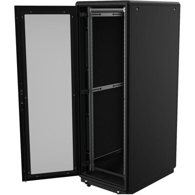 Lanview 19" 26U Rack Cabinet 750 x (26 HE, 19 Zoll Rack), Serverschrank, Schwarz Lanview 19" 26U Rack Cabinet 750 x (26 HE, 19 Zoll Rack), Serverschrank, Schwarz