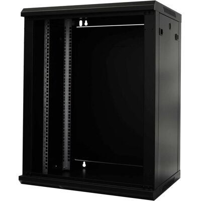 Wirewin 19/ Wandschrank, einteilig, Pro 3nd Generation, 600x450mm, schwarz (15 HE, 19 Zoll Rack), Serverschrank, Schwarz Wirewin 19/ Wandschrank, einteilig, Pro 3nd Generation, 600x450mm, schwarz (15 HE, 19 Zoll Rack), Serverschrank, Schwarz